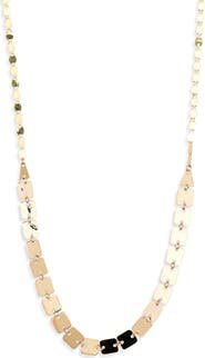 LANA Square & Petite Nude 14K Gold Links Chain Necklace