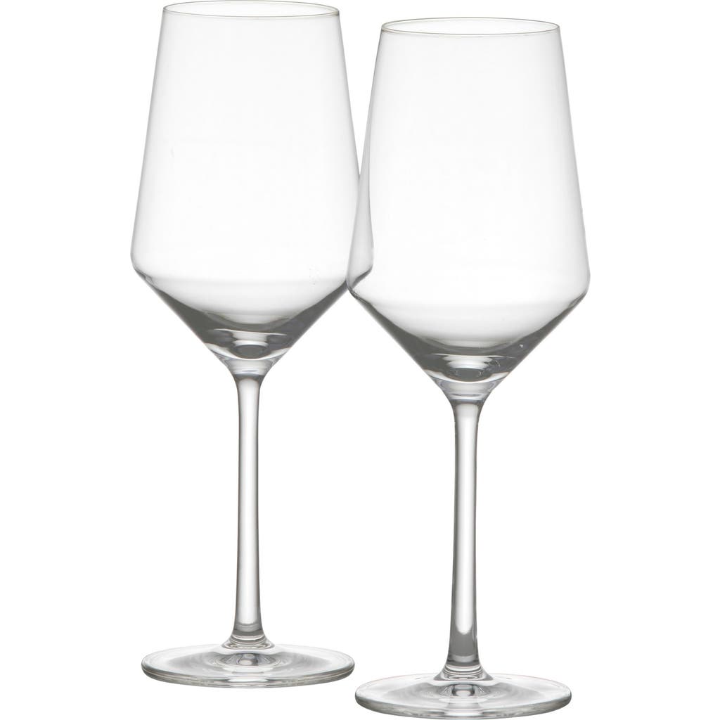 Schott Zwiesel Pure Set Of 2 Sauvignon Blanc Wine Glasses In Clear