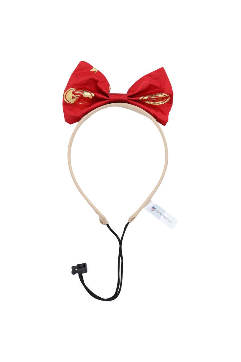 San Francisco 49ers Cheer Dog Costume, Alternate, color, Red