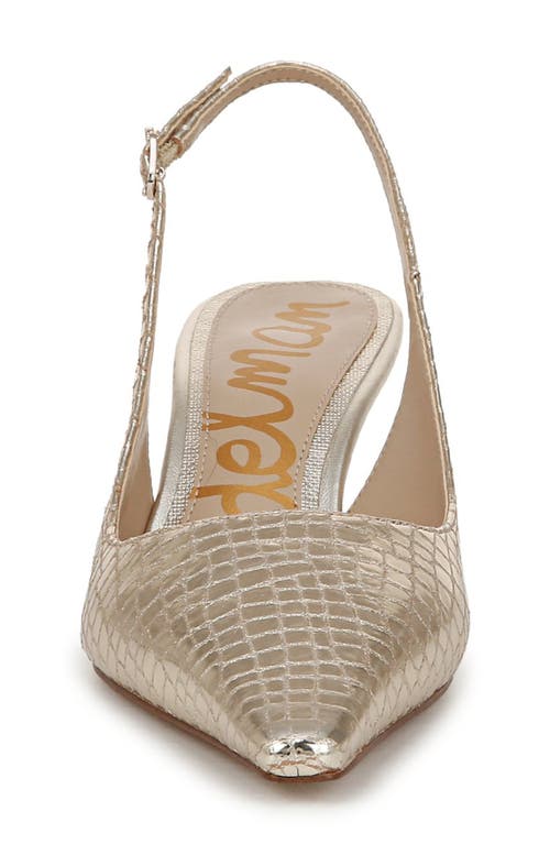 Sam Edelman Bianka Slingback Pump In Brown