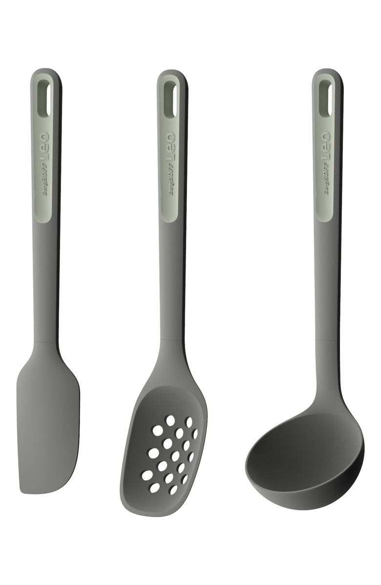 BergHOFF Leo Balance 3-Piece Utensil Set, Main, color, Green
