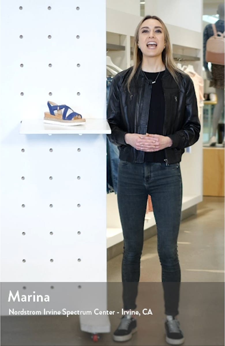 Jules Espadrille Platform Sandal, sales video thumbnail