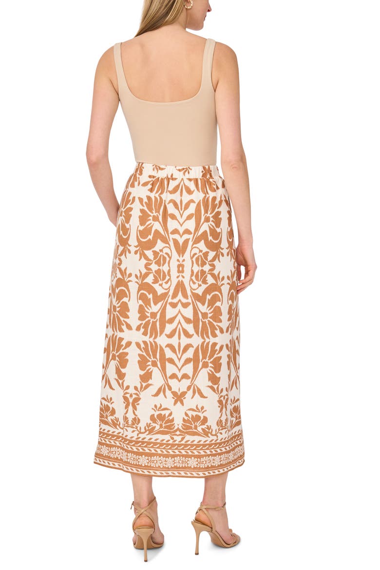 Side Slit Maxi Skirt, Alternate, color, EGRET
