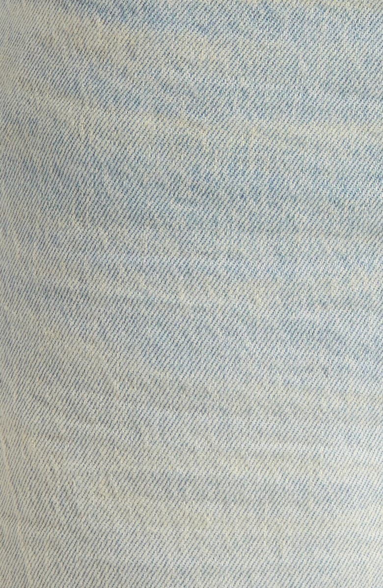 PURPLE BRAND Ripped Knee Blowout Flare Jeans, Alternate, color, Light Indigo