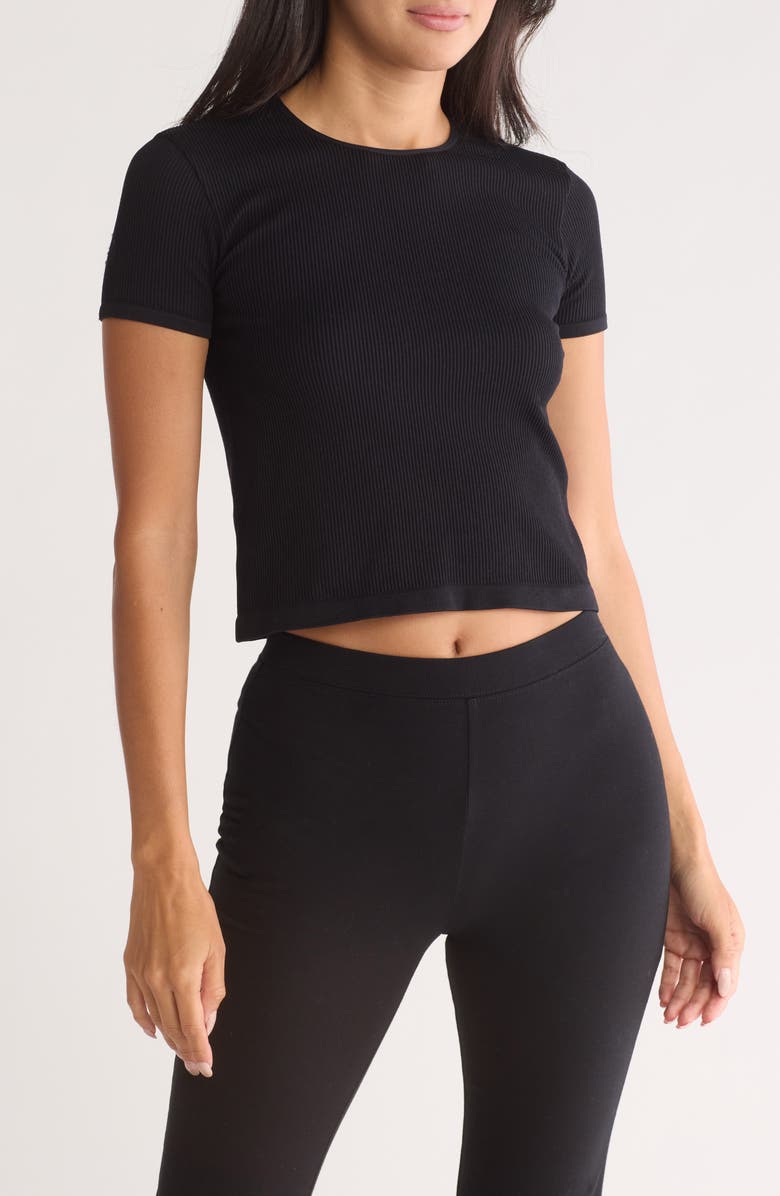 Abound Seamless Crewneck Baby Tee, Main, color, 