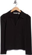 CYRUS Rib Long Sleeve Top