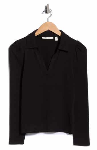 Rib Long Sleeve Top