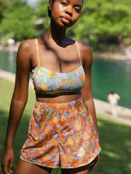Kitty and Vibe Cover Up Shorts