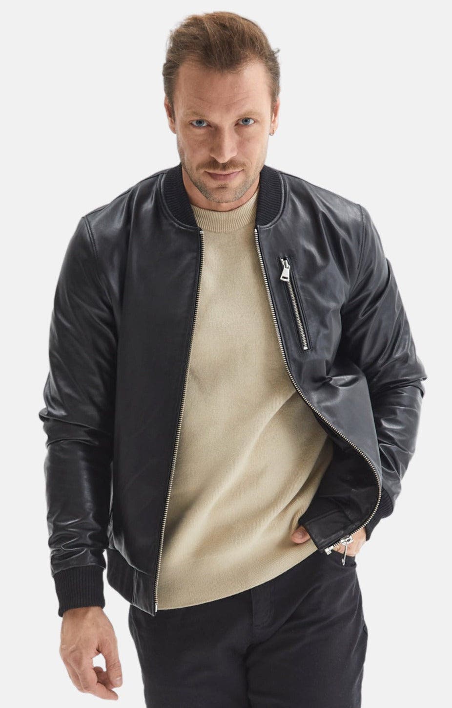 Jasper Leather Jacket - image 2