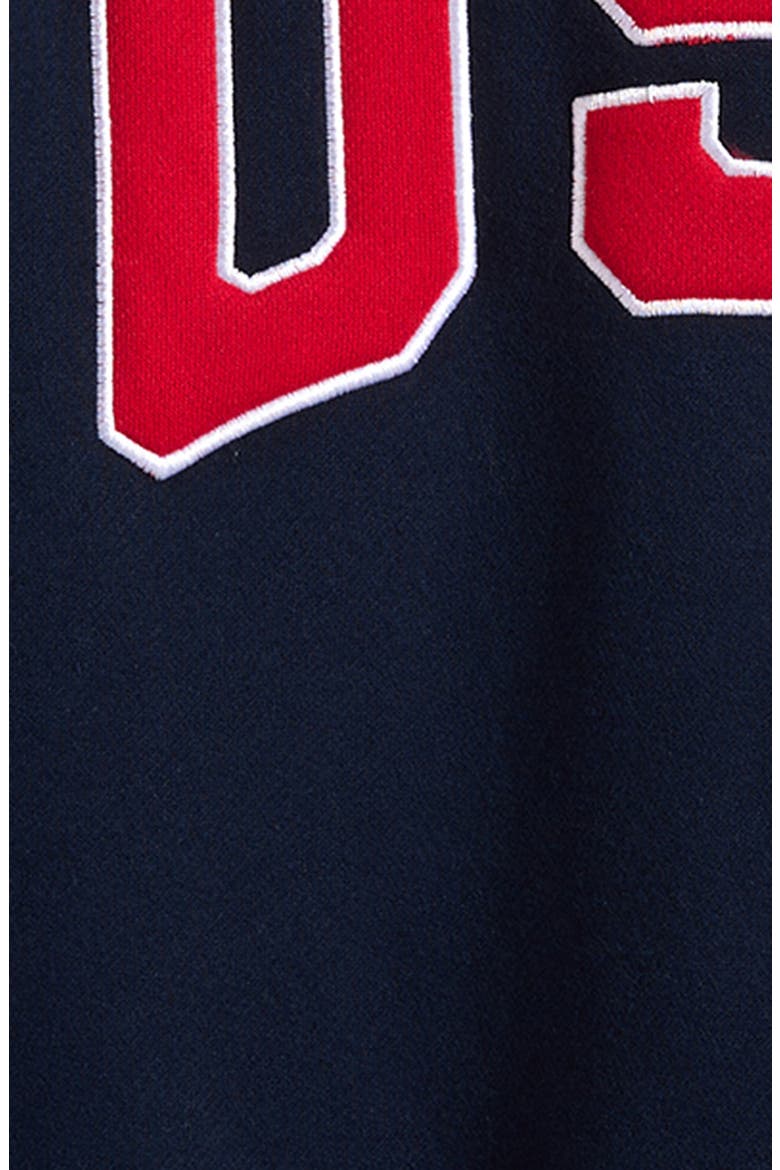 Kids' USA Crewneck Sweatshirt, Alternate, color, NAVY