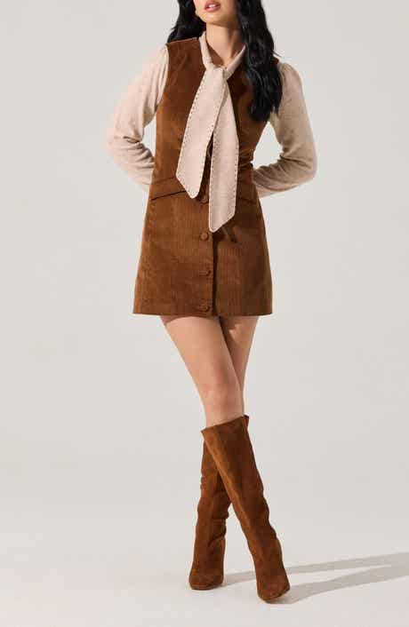 ASTR the Label Gisselle Corduroy Minidress