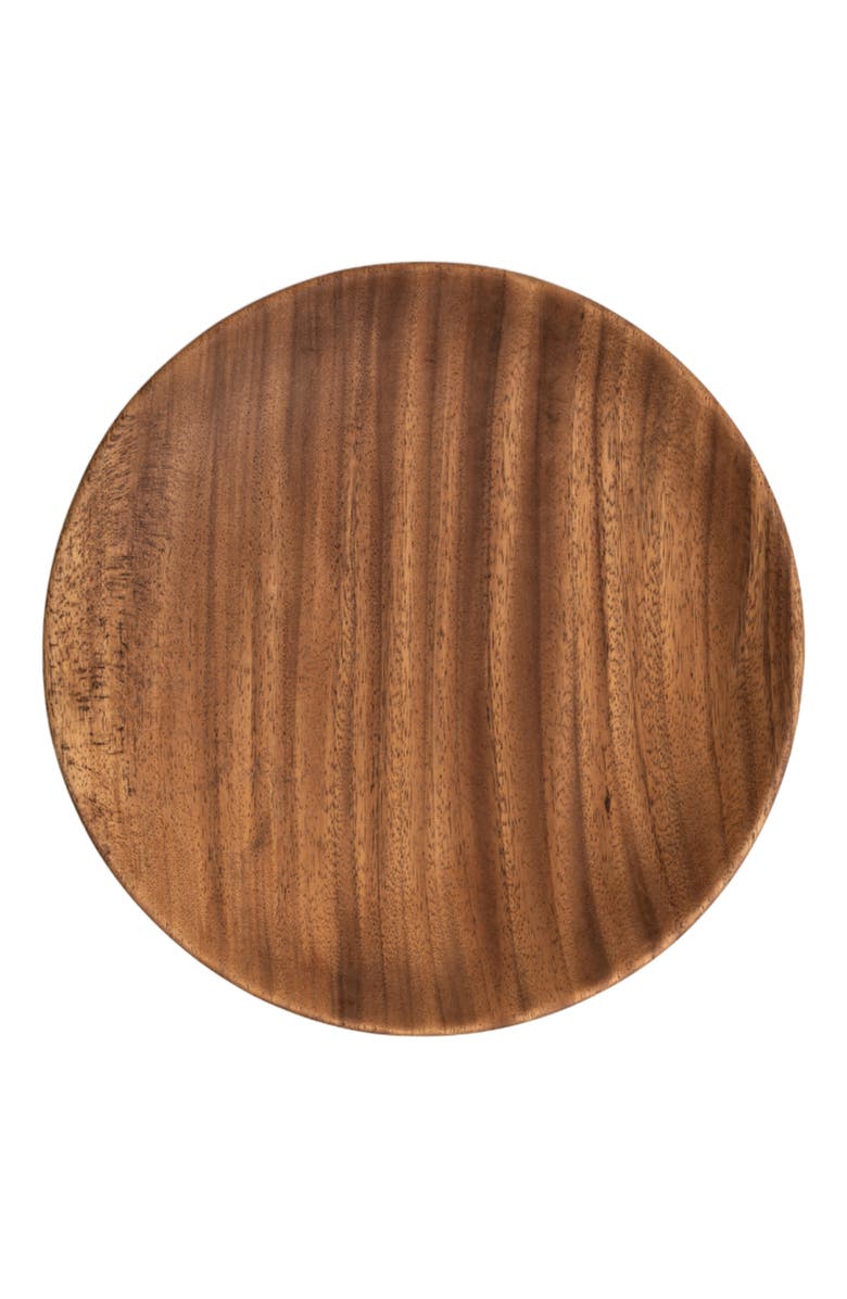 Chechen Wood Design Shallow Salad Tray, Alternate, color, Natural