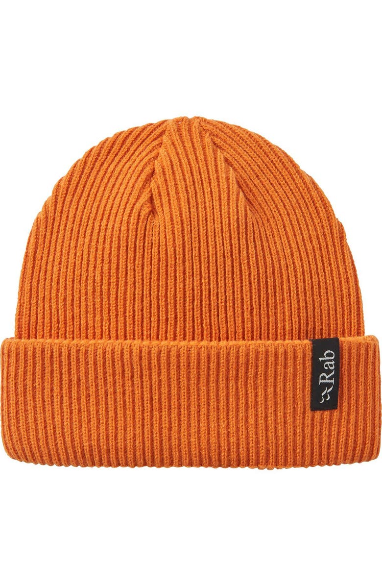 Rab Perimeter Rolled Beanie, Main, color, Dark Melba