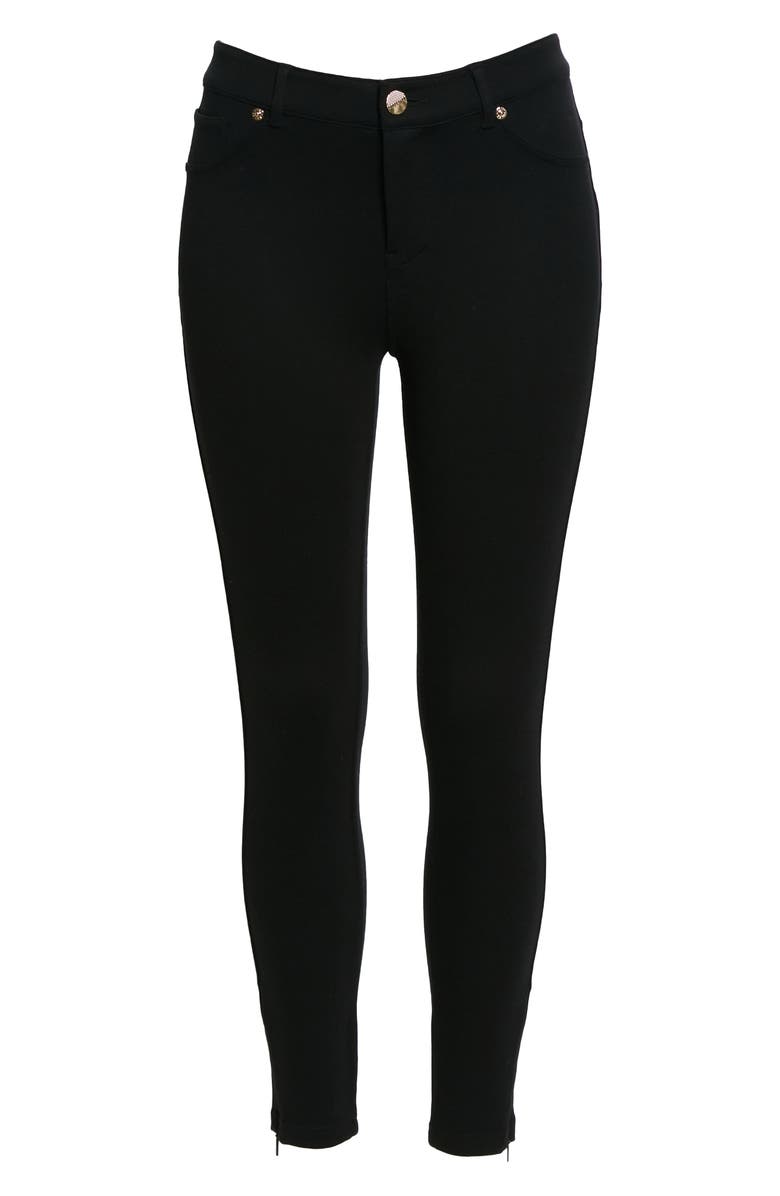 Ted Baker London Strenti Ankle Zip Ponte Skinny Pants, Alternate, color, 