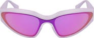 KARL LAGERFELD 69mm Shield Sunglasses