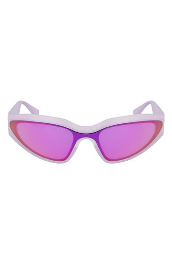 Karl Lagerfeld 69mm Shield Sunglasses