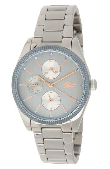Lacoste Orsay Quartz Multifunction Bracelet Watch, 36mm In Blue