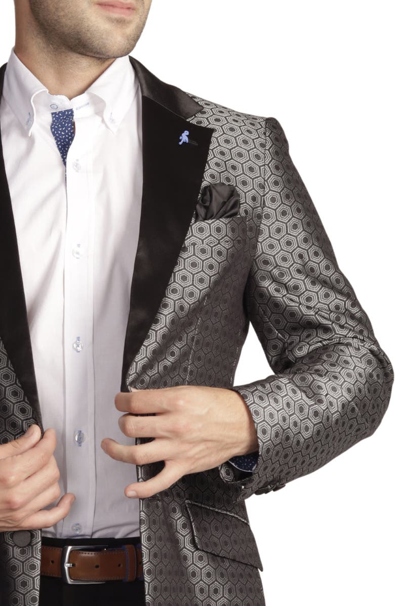 TailorByrd Geo Jacquard Dinner Jacket, Alternate, color,