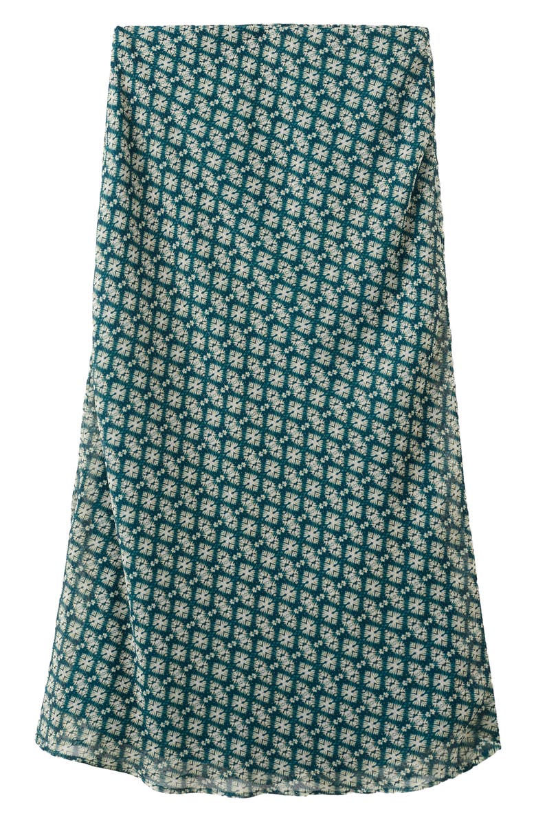 MANGO TEEN Print Maxi Skirt, Main, color, 