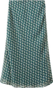 MANGO TEEN Print Maxi Skirt
