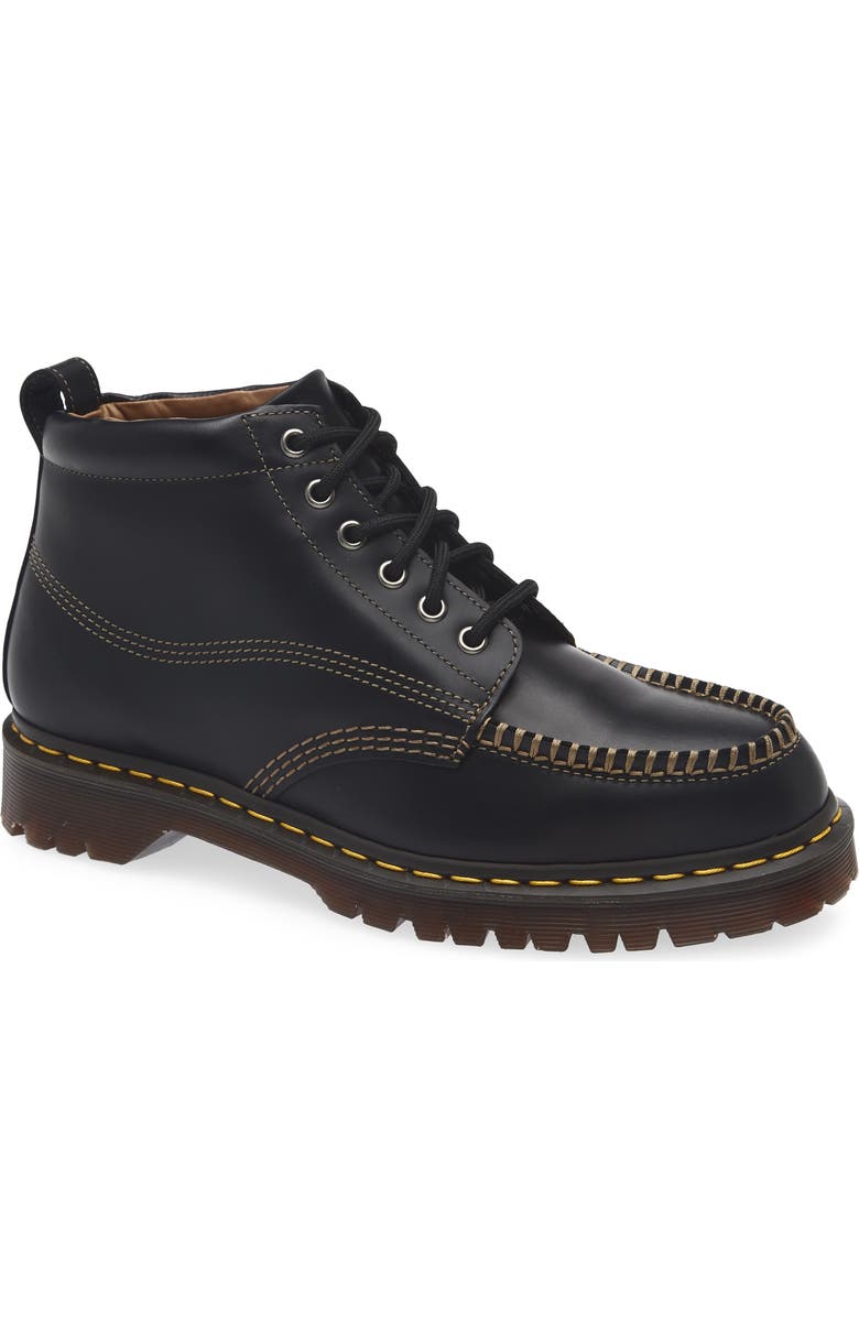 Dr. Martens Gender Inclusive Lowell Chukka Boot, Main, color, Black