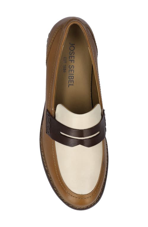 Josef Seibel Kate 03 Penny Loafer In Brown