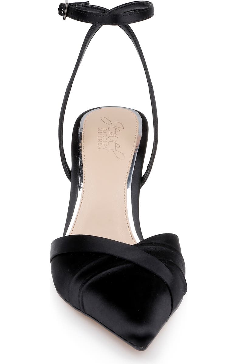 Jewel Badgley Mischka Parklyn Ankle Strap Pointed Toe Pump, Alternate, color,