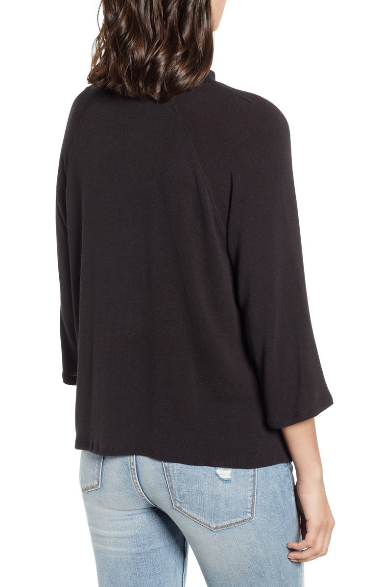 Project Social T Smoky Mock Neck Tee, Alternate, color, 