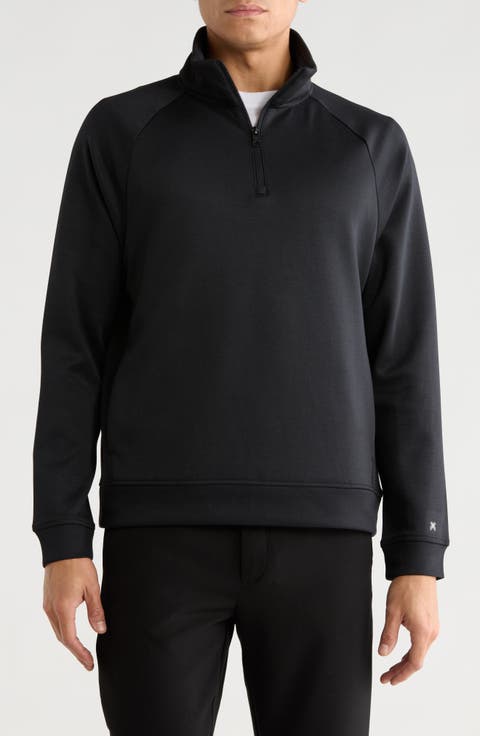 Active Raglan Sleeve Quarter Zip Pullover