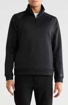 Kenneth Cole Active Raglan Sleeve Quarter Zip Pullover