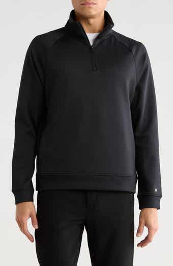 Kenneth Cole Active Raglan Sleeve Quarter Zip Pullover