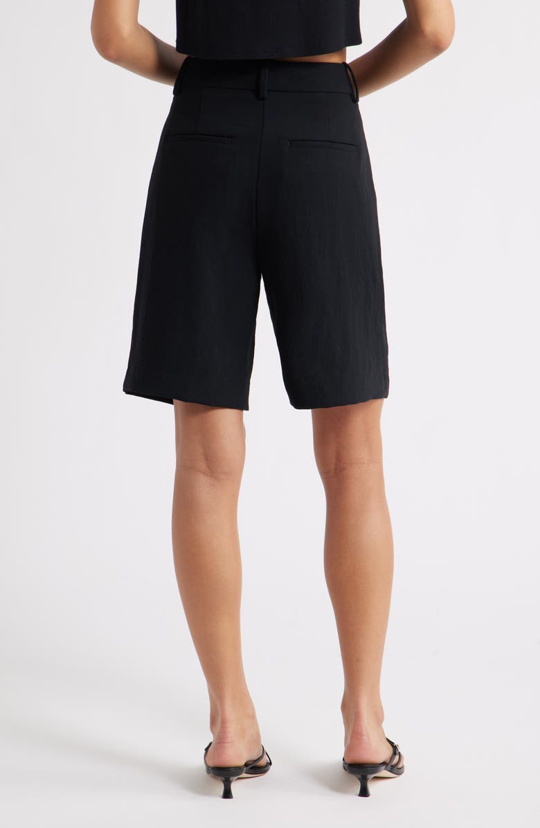 The Curator Pleated Bermuda Shorts