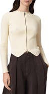 AllSaints Cruz Zip Cardigan