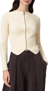 AllSaints Cruz Zip Cardigan