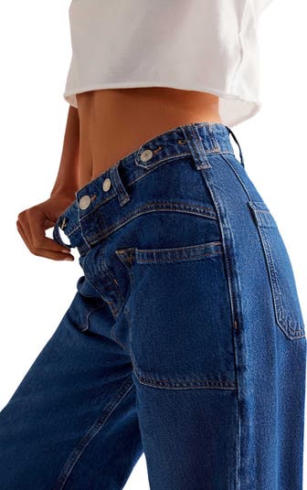 We the Free Palmer Cuffed Baggy Jeans