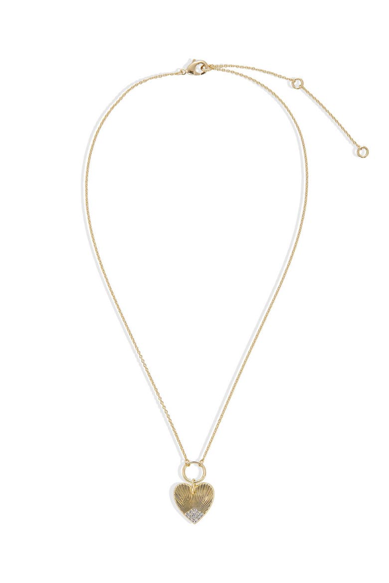 Lovestruck Necklace, Alternate, color, Gold
