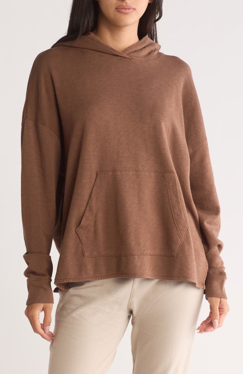 James Perse French Terry Hoodie, Main, color,