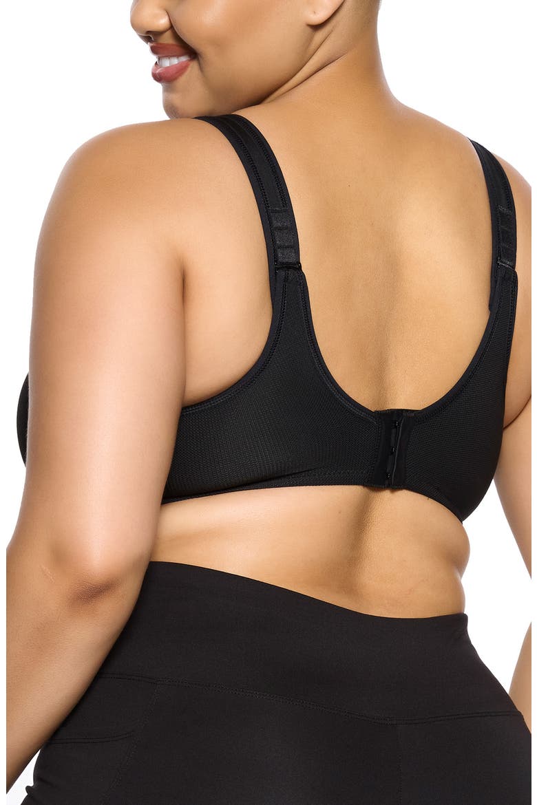 Body-X Underwire Sport Bra, Alternate, color, BLACK