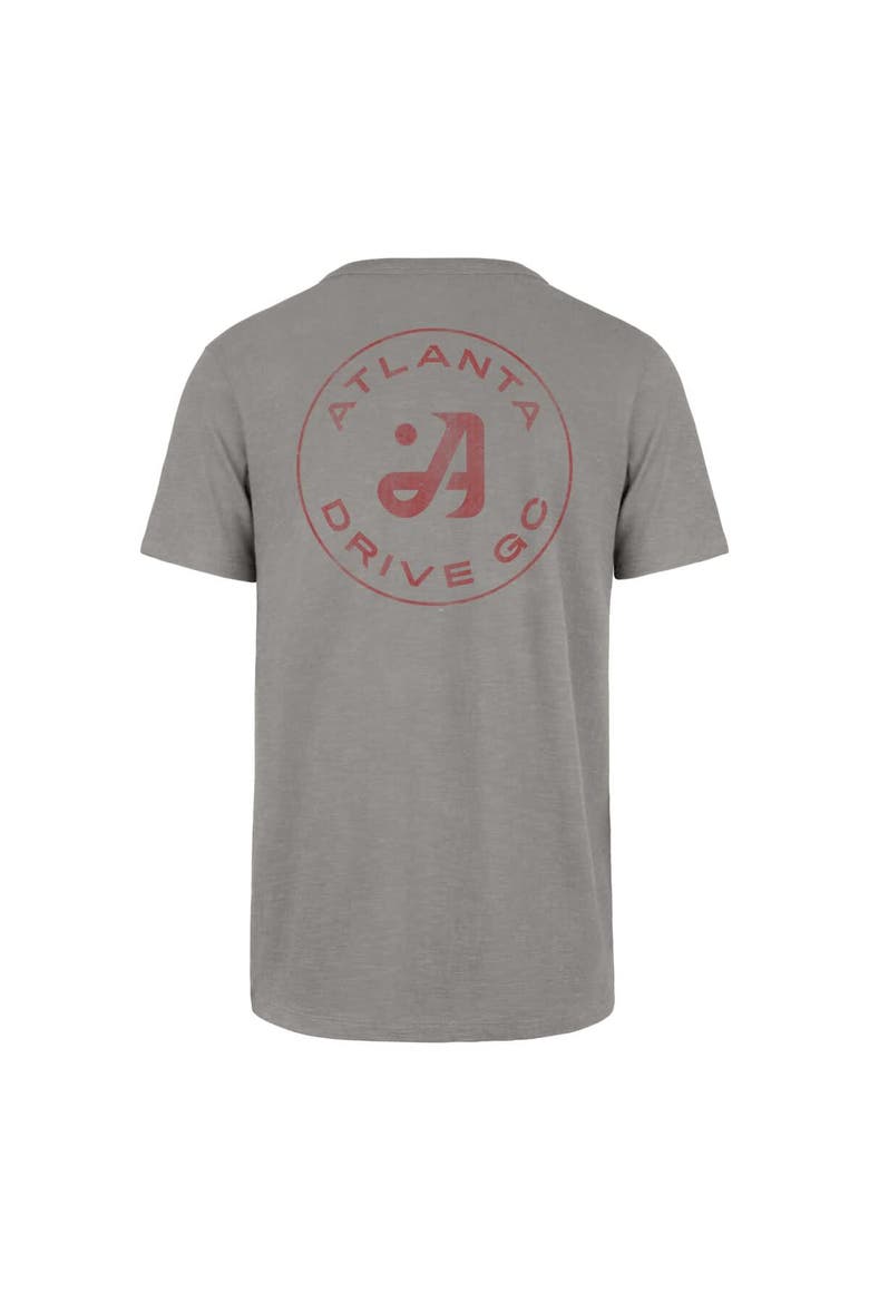 Men's '47  Heather Gray TGL Atlanta Drive GC Backer Scrum T-Shirt, Alternate, color, Heather Gray