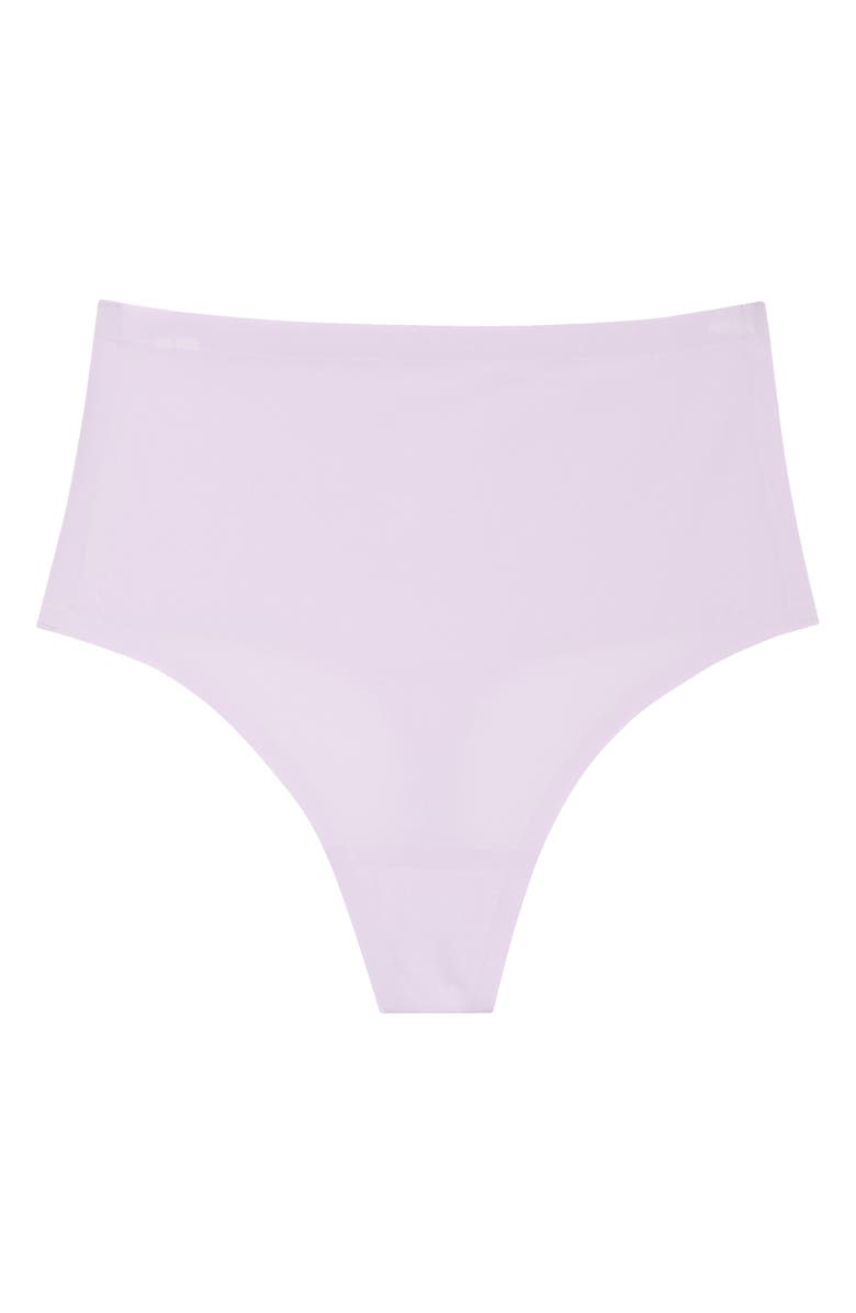 Chantelle Lingerie Soft Stretch Seamless Retro Thong, Alternate, color, Mauve