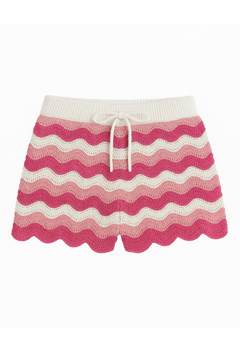 Crochet Knit Shorts