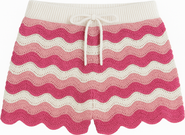 Limeapple Crochet Knit Shorts
