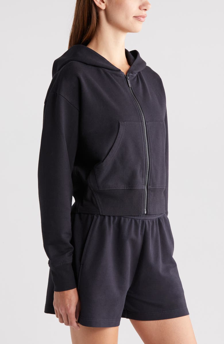 Zella Swoop Full Zip Hoodie, Alternate, color,