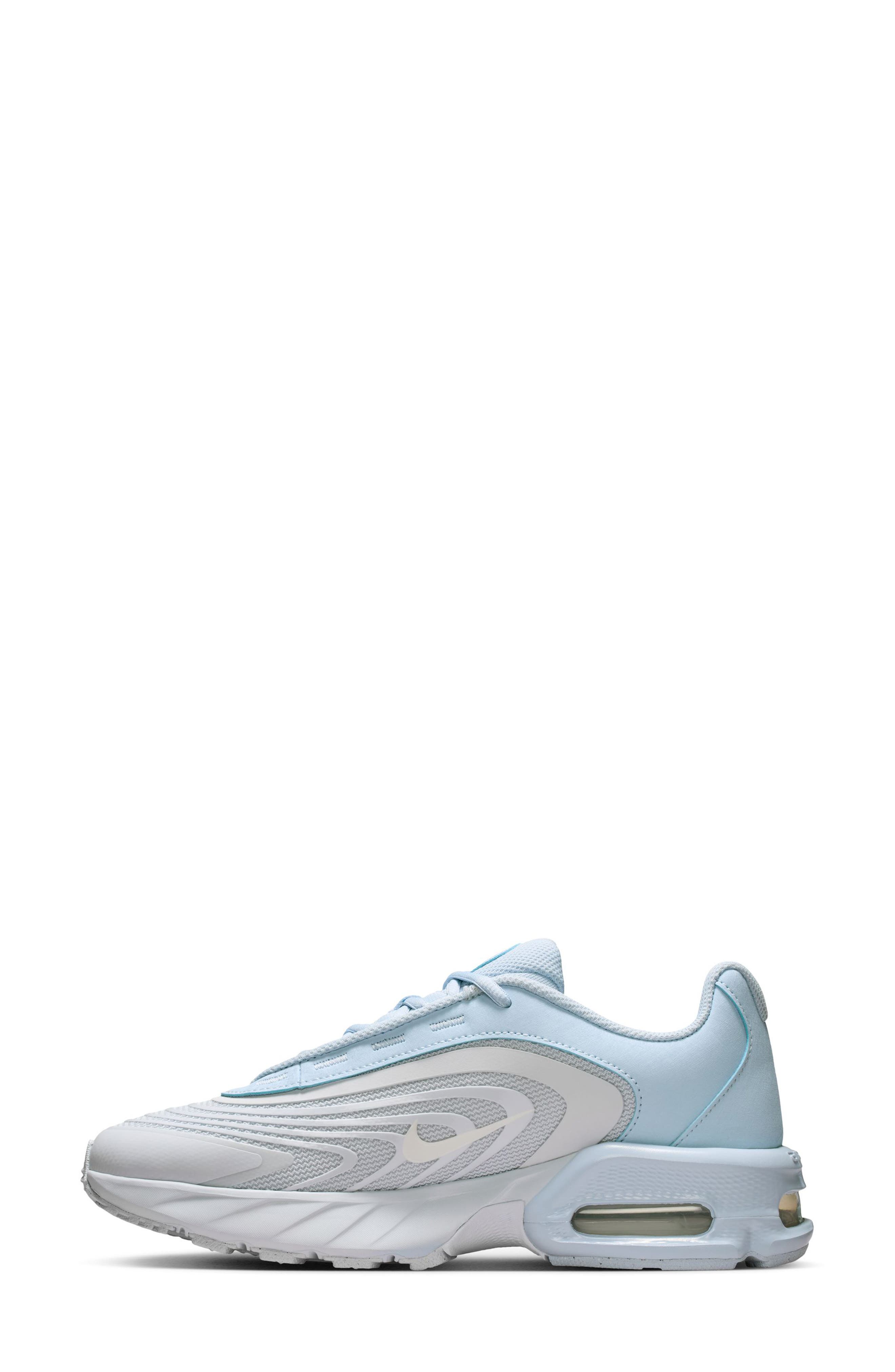 Nike Air Max Fire Sneaker, Alternate, color, Grey/ White/ Blue