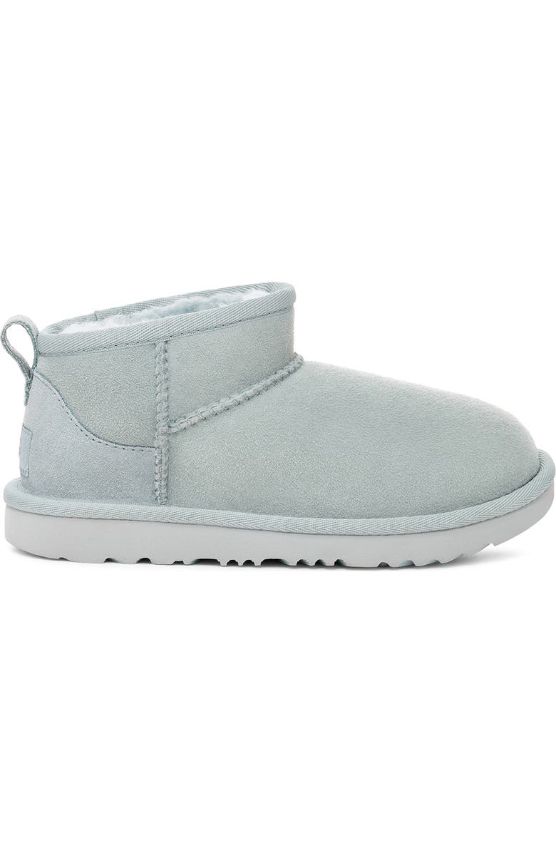 UGG<sup>®</sup> Kids' Classic Ultra Water Resistant Genuine Shearling Mini Boot, Alternate, color, Sea Foam