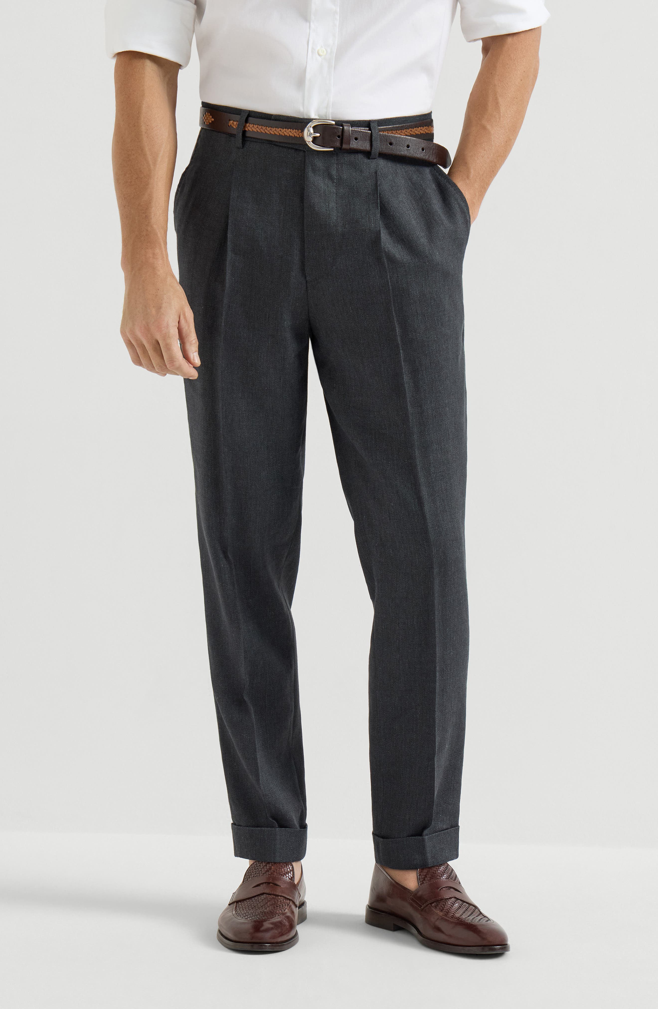 Chevron trousers
