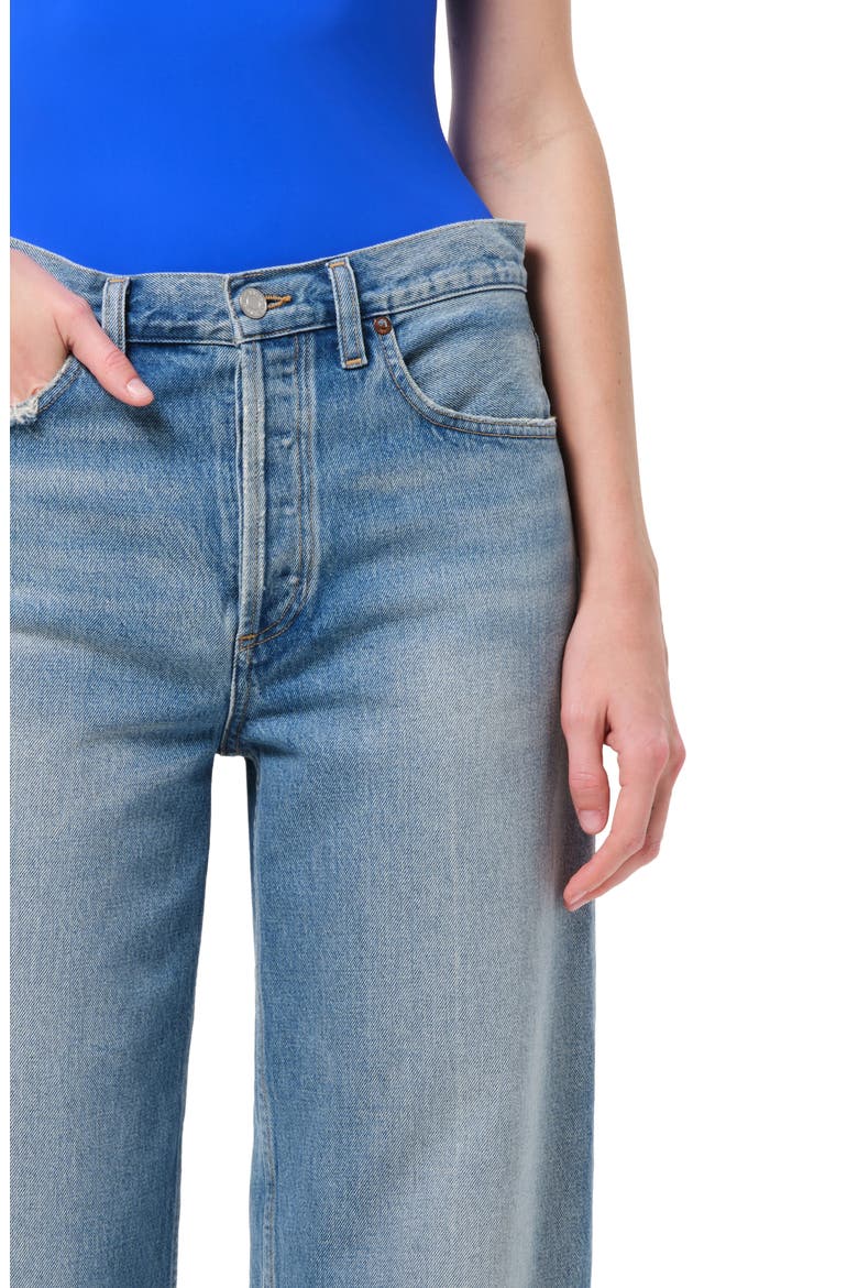 Arc Loose Wide Leg Jeans, Alternate, color, BRINK MD VNT IND W/ CREASE LI