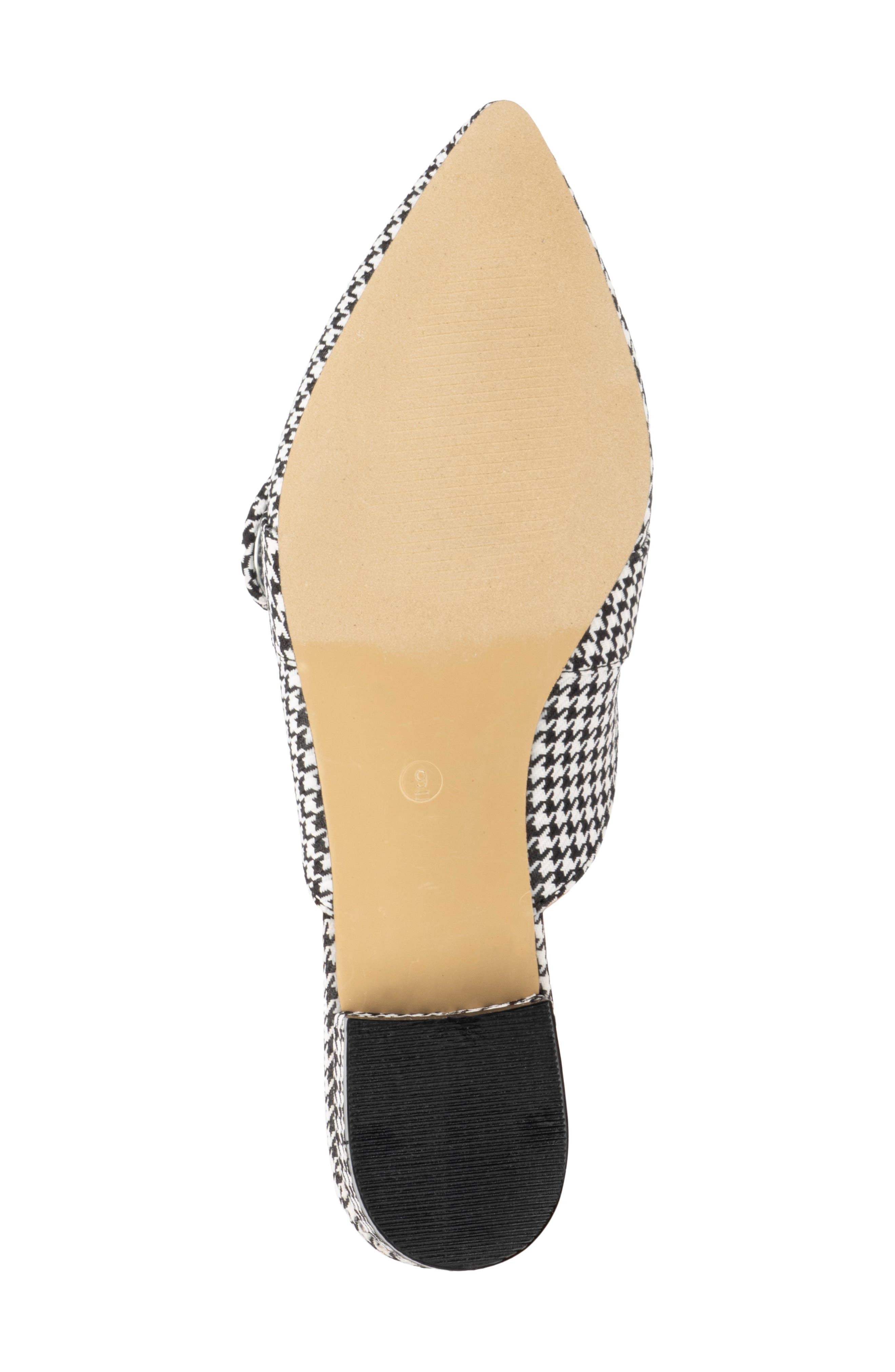 NEW YORK AND COMPANY Parker Houndstooth Mule, Alternate, color, 