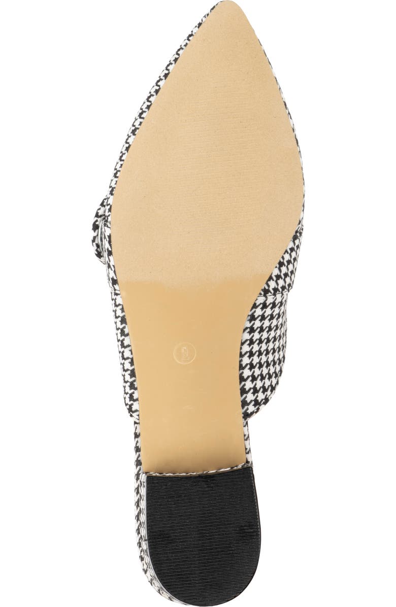 NEW YORK AND COMPANY Parker Houndstooth Mule, Alternate, color,