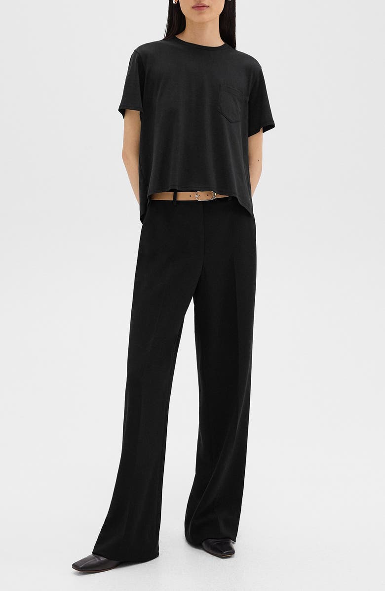 Theory Easy Apex High-Low Pocket T-Shirt, Alternate, color,